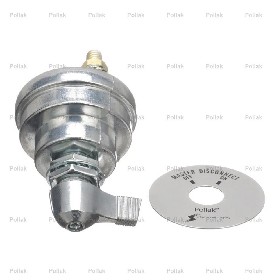 51-902EP30 – POLLAK Battery Disconnect Switch, For Battery Circuit Only Used For Protection Against Battery Drain/ El...